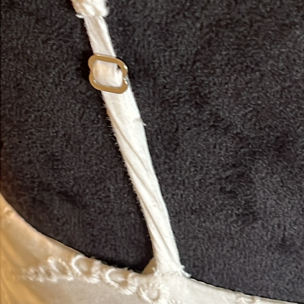 BCBGMAXAZRIA White Eyelet Boho Maxi Dress - Picture 8 of 13